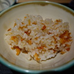 神保町 傳 - もみじ海老ご飯