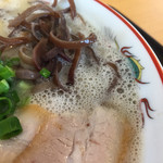 Nagasakirou - 2016年11月中旬 スープの泡ぶく。キクラゲ、青ネギ