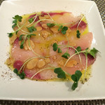 創作イタリアン Gemelli - ブリのカルパッチョ ワインにぴったり