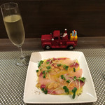 創作イタリアン Gemelli - ブリのカルパッチョ