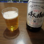 大藤庵 - ビール大瓶６００円