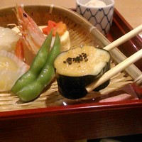 美濃吉 京王新宿店 - [料理] 京弁当 上段 焼き物 アップ♪ｗ ②