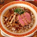 麺屋 Somie's - 2016/11　19,20限定　鴨中華。　焼きネギの風味がうまいです！