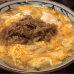丸亀製麺 - 肉たまあんかけうどん590円