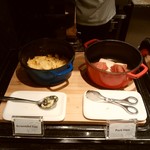 Plaza Premium Lounge - スクランブルエッグ・ハム