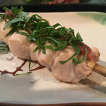 炭火焼 天晴 あっぱれ - 梅しそささみ