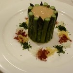 2016.11 ズワイガニとアスパラのエシャロット風サラダ