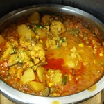 ザイカ・カレーハウス - ブロッコリーのカレー。