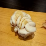 鮨 和さび - タラ白子(ミルク仕立て)