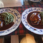 フローレンス - ハンバーグ２皿