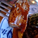 フローレンス - ハンバーグのアップ