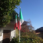 フローレンス - イタリア国旗が建ってますん