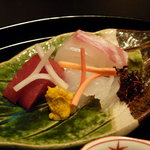 ＨＡＮＡ吉兆 - 刺身のアップ写真