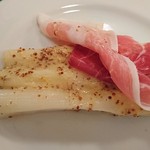 ラミティエ - 前菜：下仁田ネギと生ハム