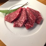 Oosakaya - 特選極上赤肉 ラム芯（もちろん和牛です） 