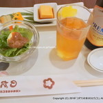 入谷鬼子母神門前のだや - 前菜とノンアルビール