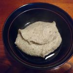 胡蝶庵 仙波 - 手碾きそばがき@胡蝶庵仙波（2016年11月某日）