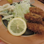 キッチンニュー早苗 - 牡蠣フライ