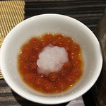 松うら - いくら。大根おろしと良く合います。