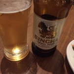 バンコクスパイス 新宿店 - シンハービール667円