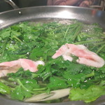 SOI maruyama - パクチーに豚肉投入(2016年11月）