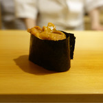 鮨 あらい - 2016/10_馬糞雲丹