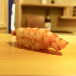 鮨 あらい - 2016/10_車海老