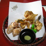 魚信旅館 - 揚物　オコゼ唐揚げ