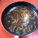 魚信旅館 - 吸物　オコゼ赤出し