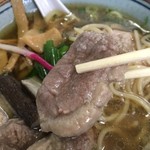 食い味の道有楽 - 鴨肉は二種類、こちらは治部煮(2016.11再訪)