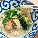 きくや - 限定：THE牡蠣そば 900円