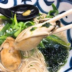 きくや - 限定：THE牡蠣そば 900円