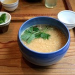 そばの実 一閑人 - たぬきそば