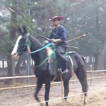 江戸三 - 早朝、流鏑馬の練習♪貴重な体験