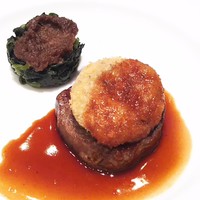 ホテル雅叙園東京 - 牛フィレ肉のソテートリュフのコロッケ添え