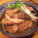 ふく鶴 - 鶏もつ煮込み