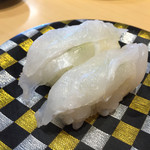 廻転寿司弁慶 - 珍しいクエ