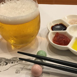 美酒美肴 はまゐ - カラフルな卓上