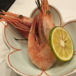美酒美肴 はまゐ - 甘エビの塩焼き