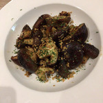 酒場わたなべ - 肉厚のしいたけガーリックソテー