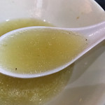 塩そば専門店 桑ばら - 塩玉そばのスープアップ