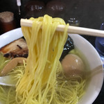 塩そば専門店 桑ばら - 麺アップ