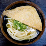 こんぴらや - かけそのまま+お揚げ