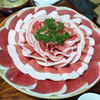 ぼたん鍋　あさみや - 料理写真:色鮮やかな猪肉