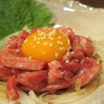 牛タン専門店 舌家 たかを - タンユッケ