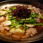 辛もつ鍋（醤油）