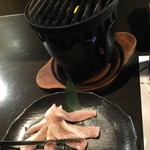 SYURAKU - 豚トロの炙り焼き