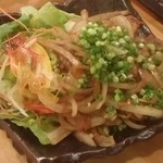 フィッシュ オン ディッシュ ロリー - 鮪のほほ肉 生姜焼き