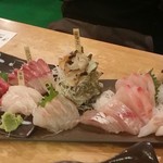 フィッシュ オン ディッシュ ロリー - 刺身鬼盛