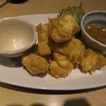 だい - たら白子の天麩羅(880円)